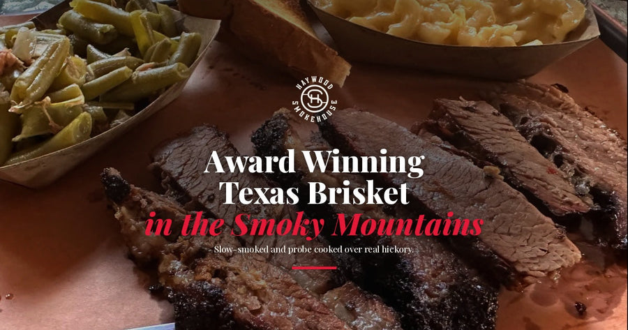 Award Winning Texas Brisket in the Smoky Mountains